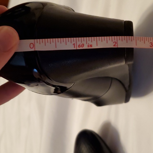 EC 9M Black Wedge Heels - Picture 8 of 8